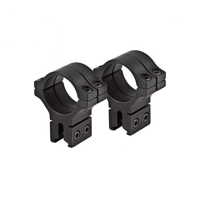 BKL 263MB Double Strap 1" Dovetail Rings Black